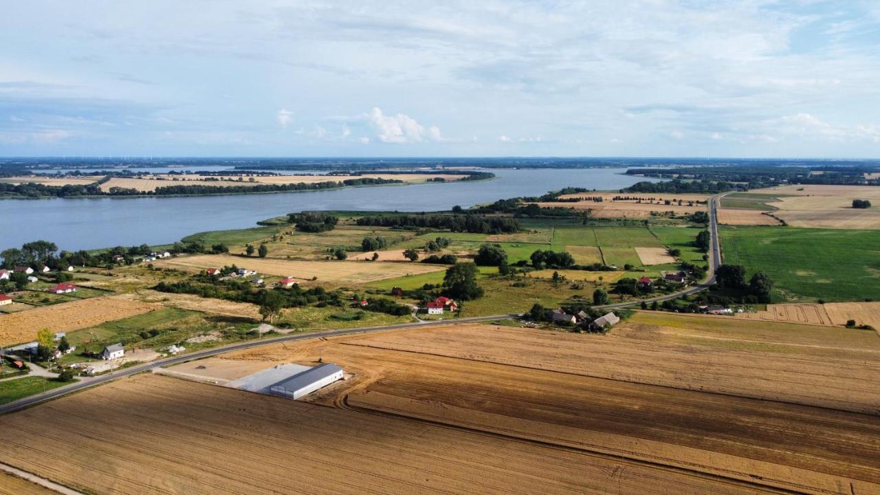 "Lawendowe Wzgorze" Villa Zastan Bagian luar foto